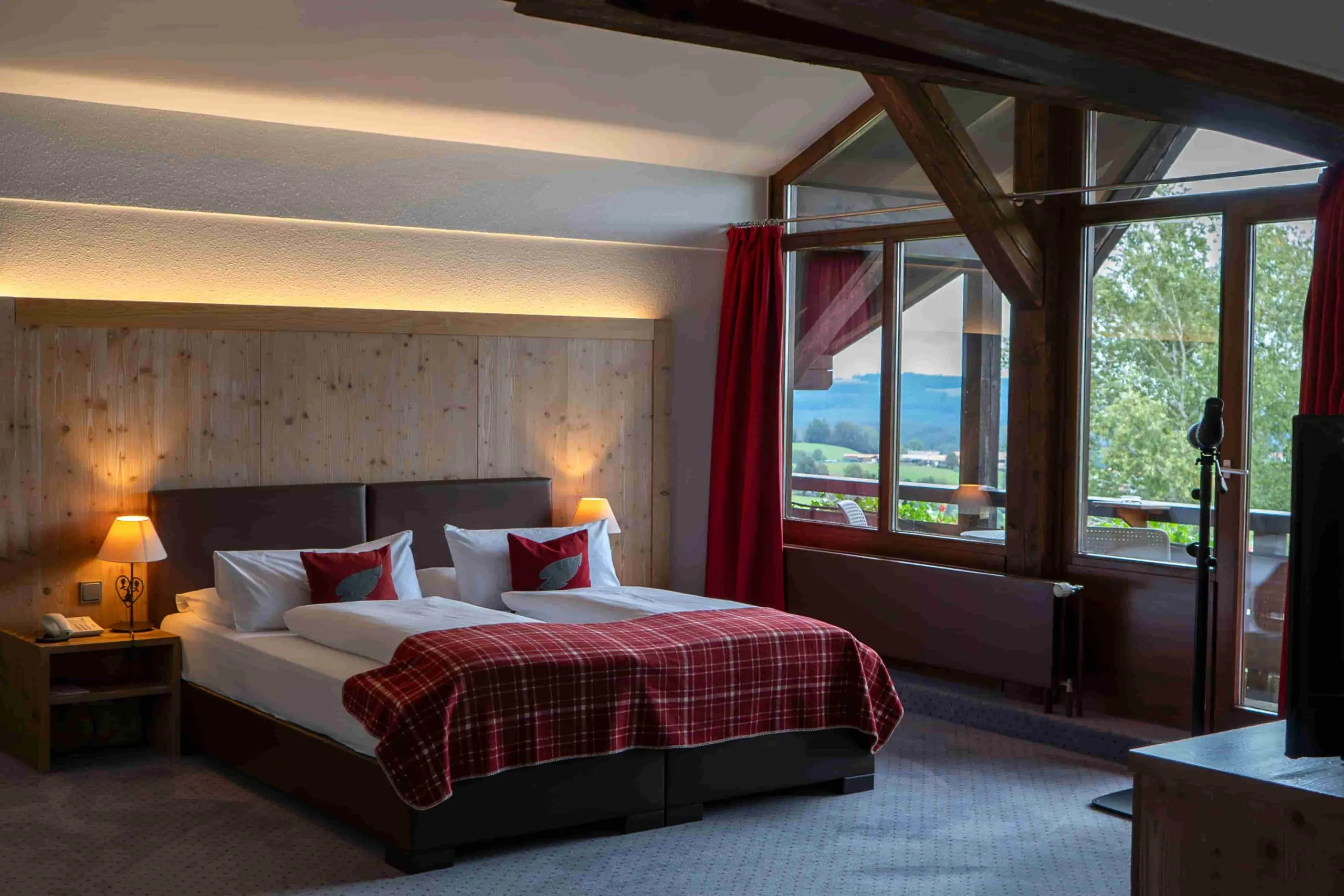 Hotelzimmer im Hotel Schillingshof während eines Osterurlaubs in Bayern